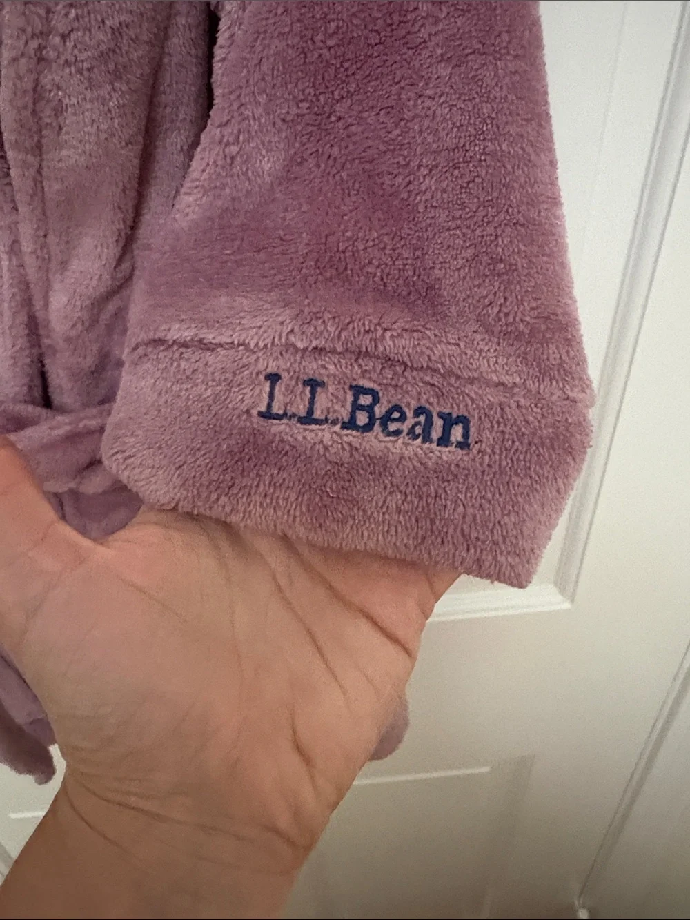 L.L. Bean cozy plush